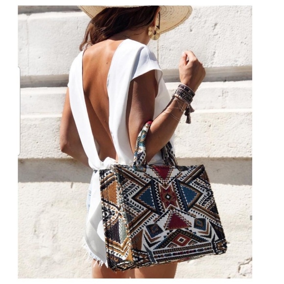 Zara Handbags - Zara tote bag (6032)